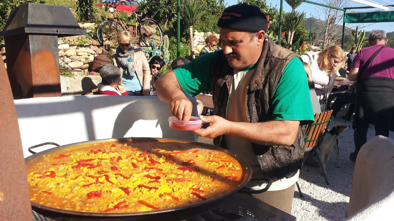 Appelsiner og paella hos Juanito 8. november